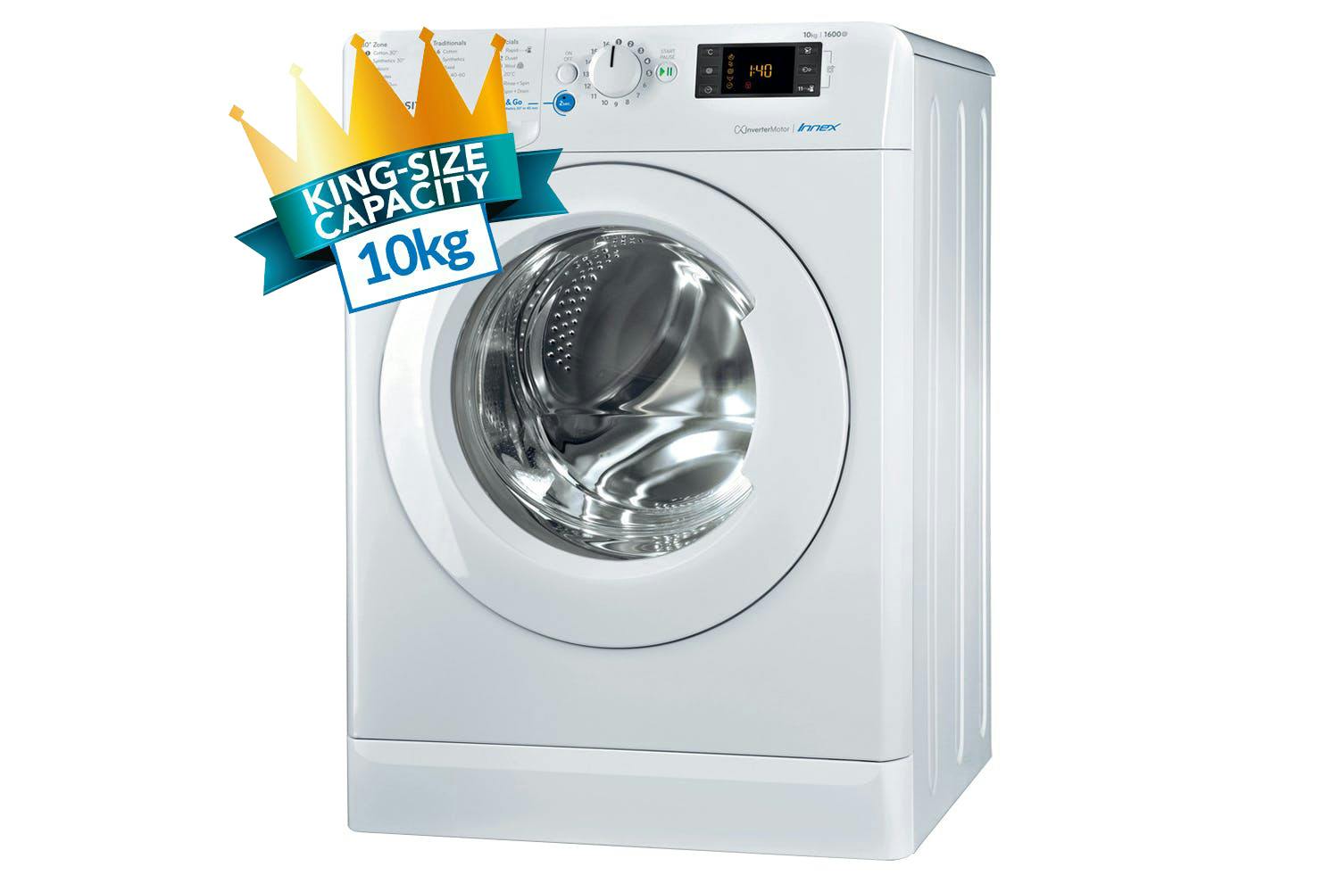 Indesit 10kg Freestanding Washing Machine | BWE101683XWUKN