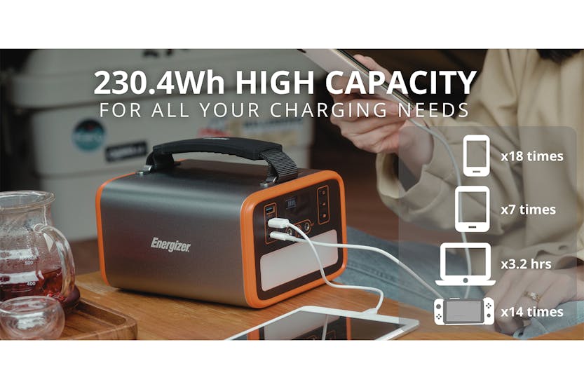 Energizer 72,000mAh Portable Power Station | PPS240W2