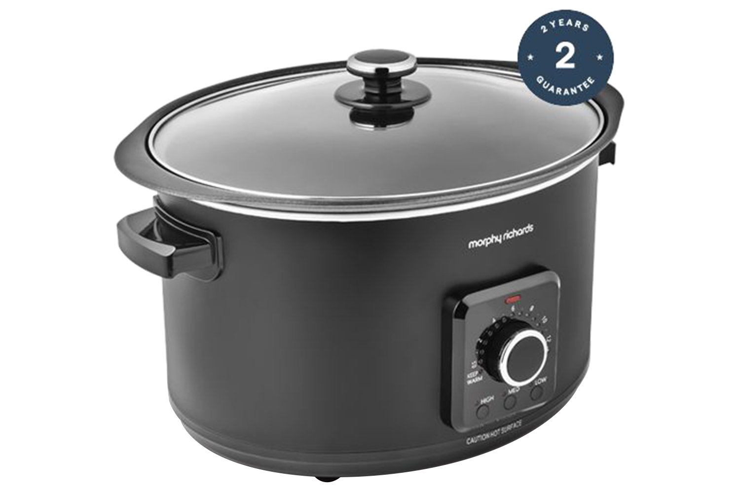 Morphy Richards 6.5L Easy Time Slow Cooker 461021 Black Ireland