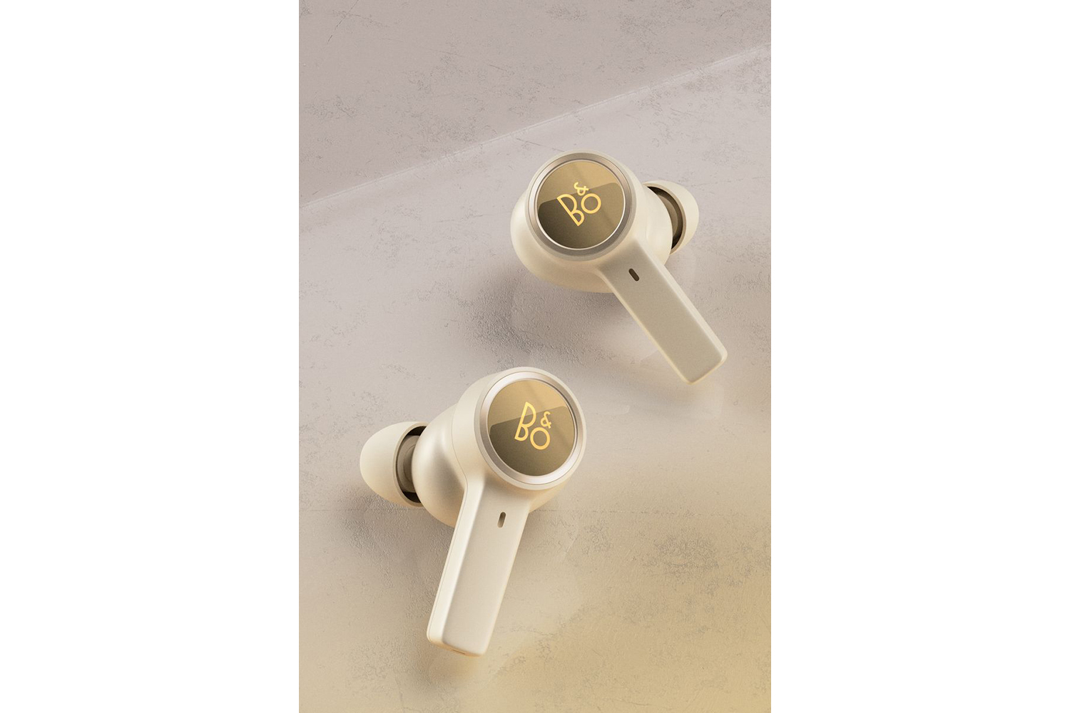 Bang Olufsen Beoplay EX In Ear Active Noise Cancelling Earbuds Gold Tone