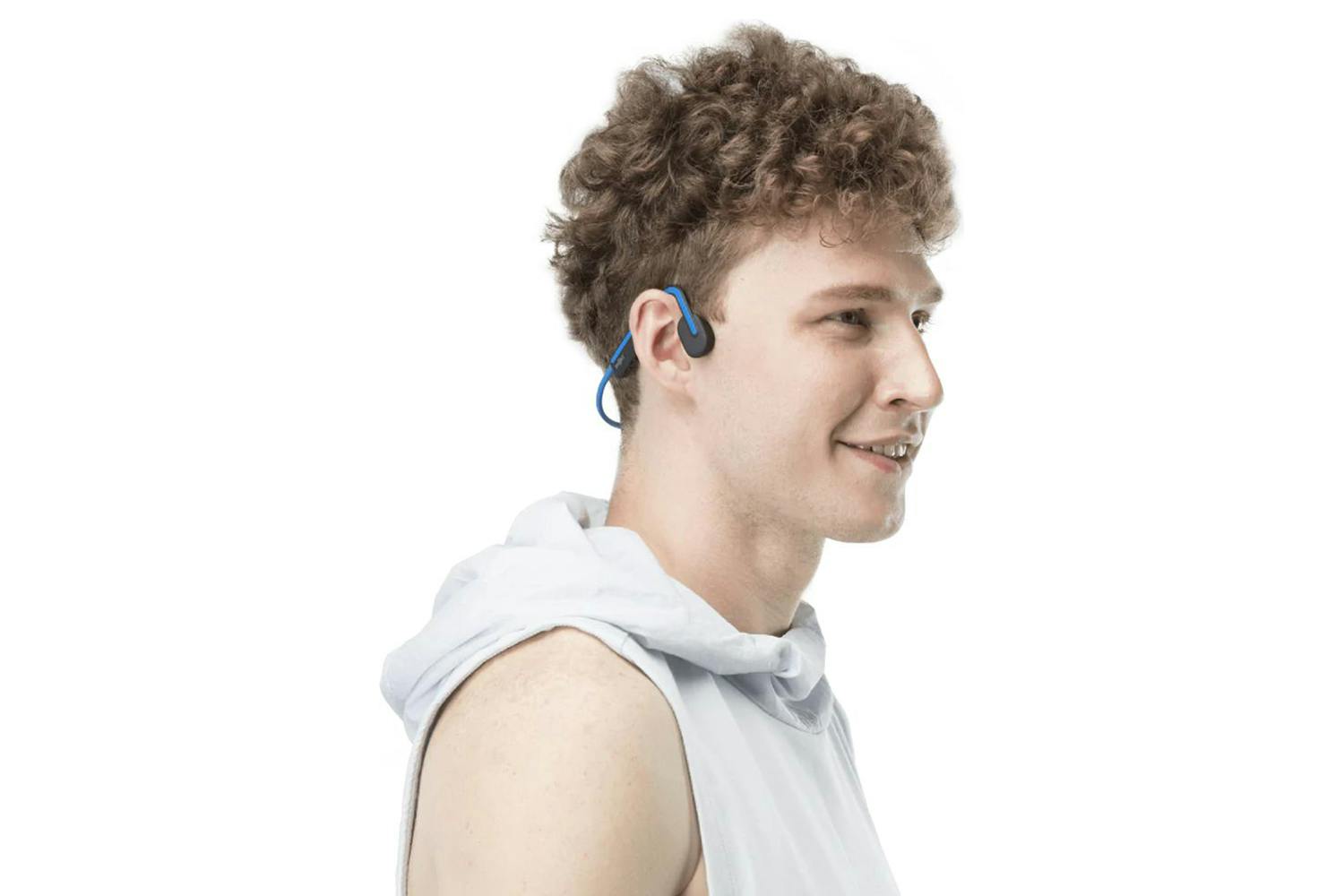 Shokz OpenMove Open-Ear Wireless Headphones | Elevation Blue