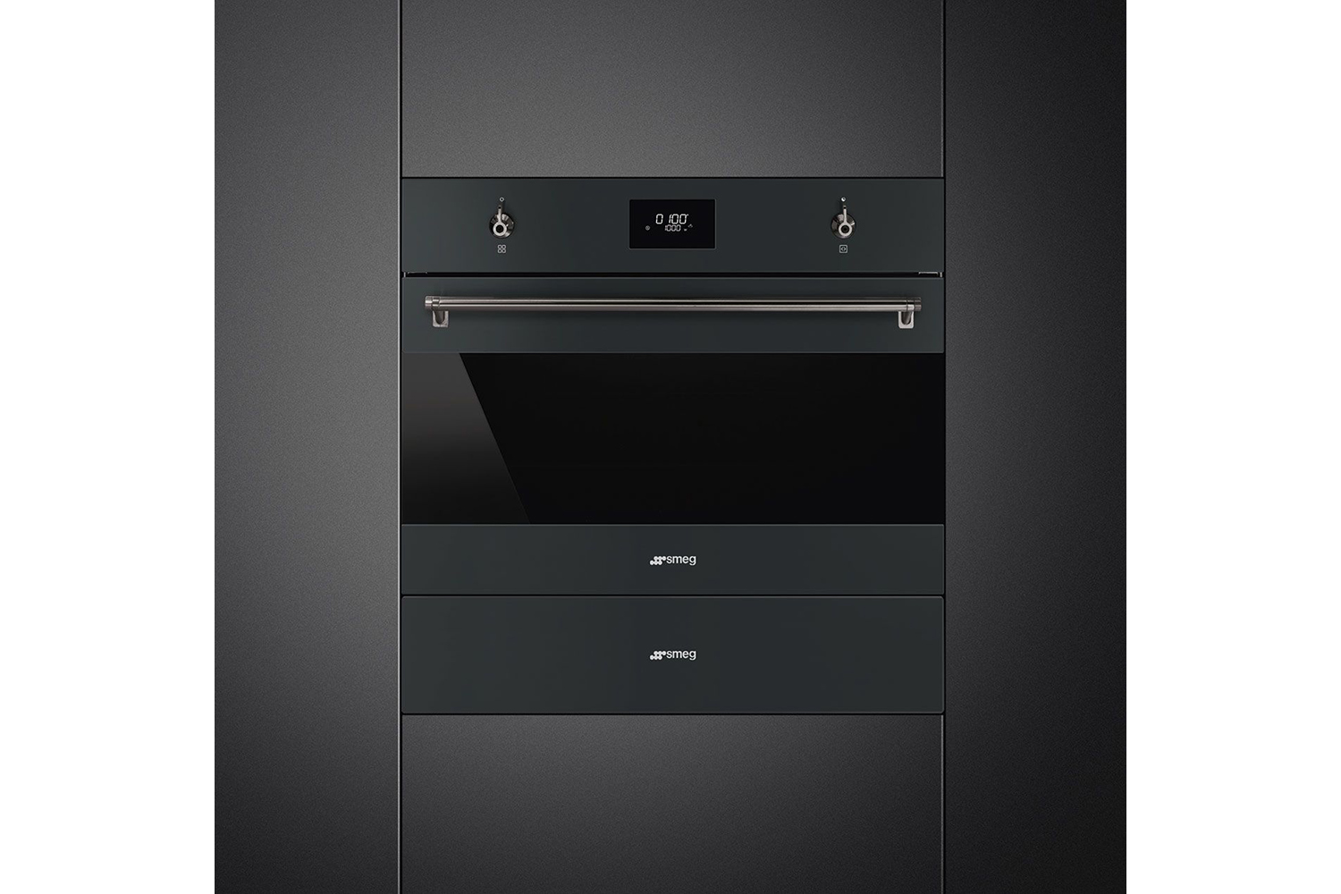 Smeg Classics Combination Oven | SO4301M0N | Black