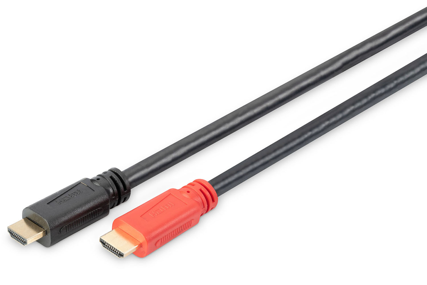 Digitus HDMI A to HDMI A Cable with Amplifier | Black