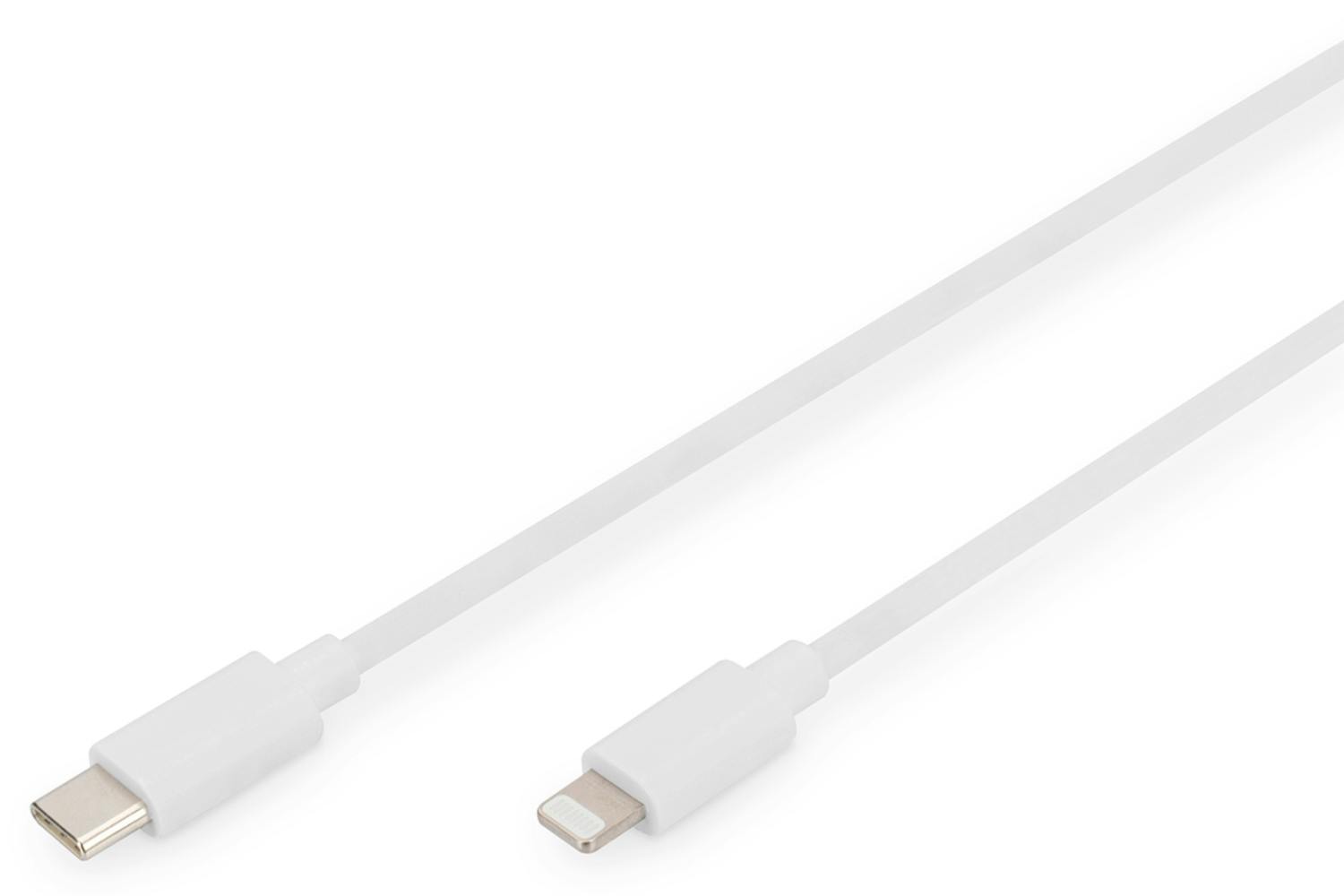 USB-C TO LIGHTNING CABLE 1 M - Cable chargeur - white