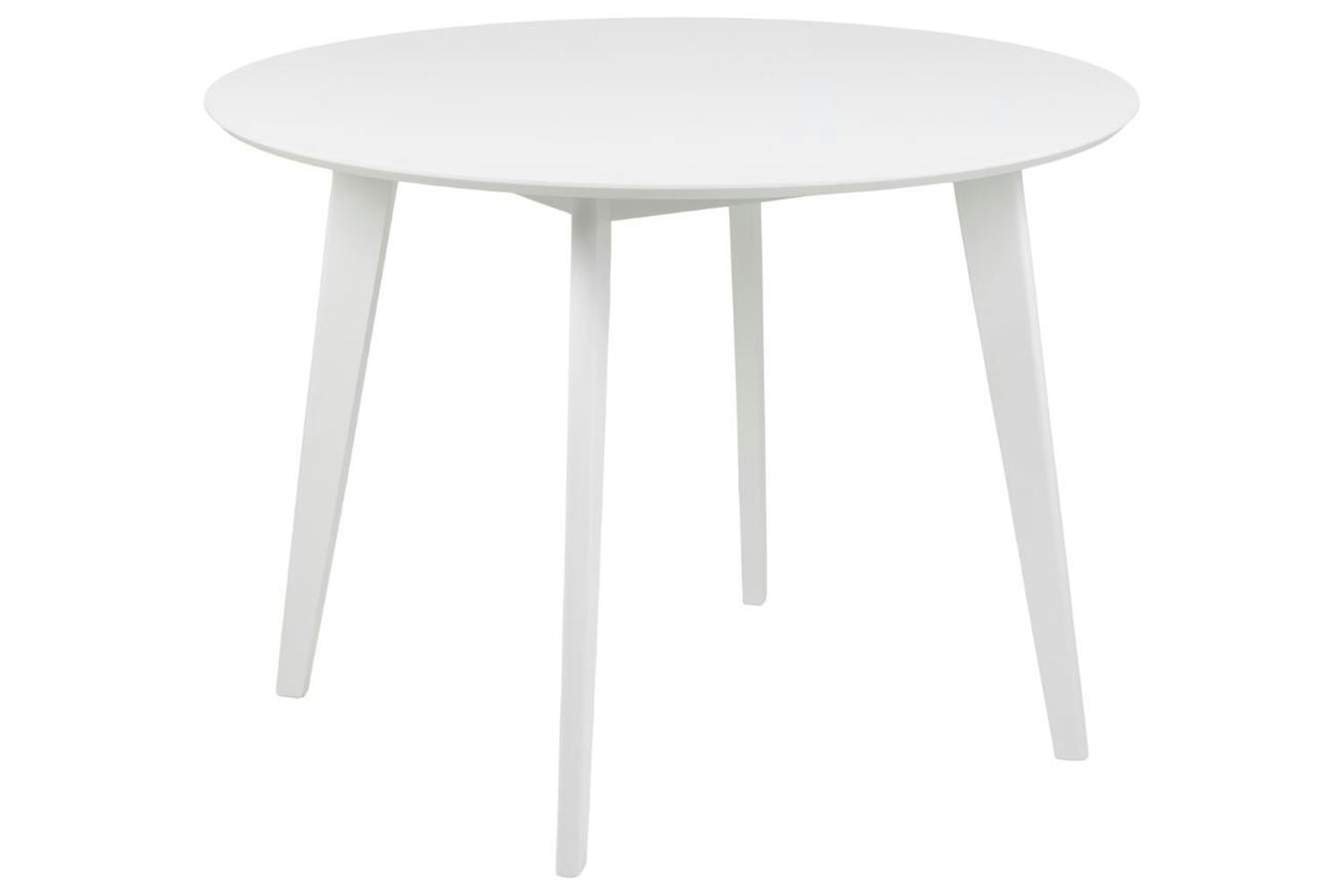 Roxby Round Dining Table | White