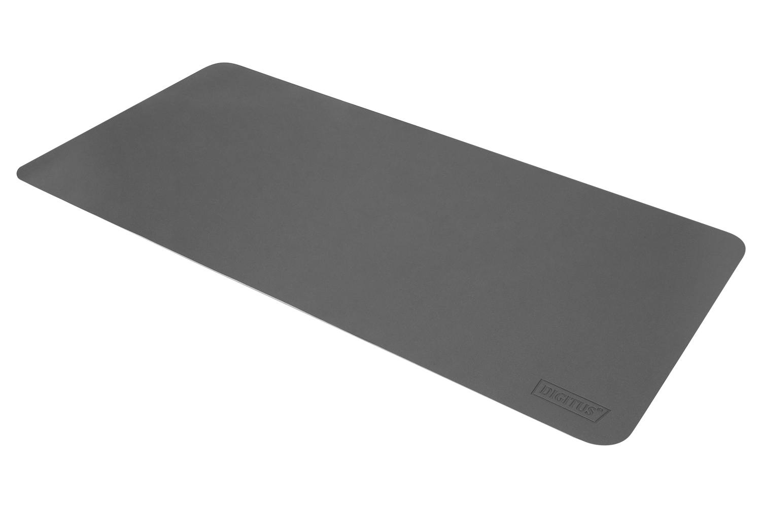 Digitus 90 x 43cm Desk Pad / Mouse Pad | Grey / Dark Grey