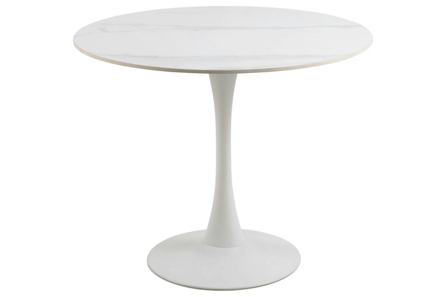 Lykke Round Dining Table | White