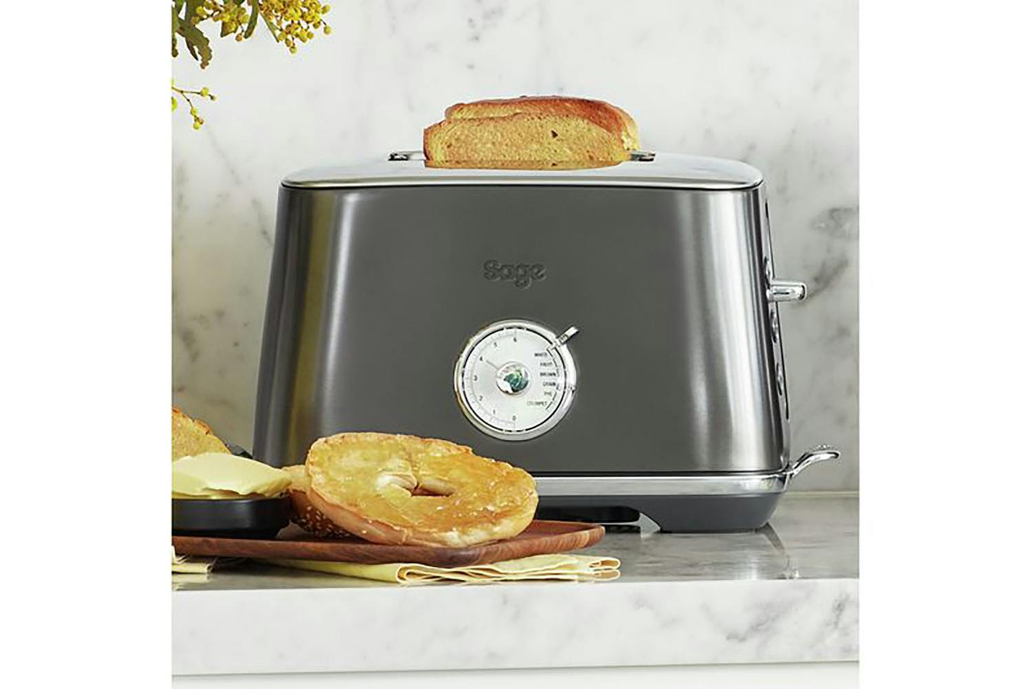 Sage The Toast Select Luxe 2 Slice Toaster | STA735BST4GUK1 | Black Stainless Steel