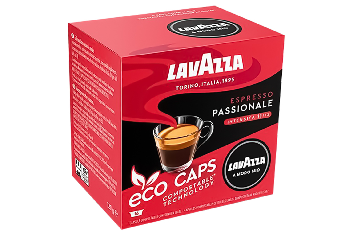 Lavazza A Modo Mio Espresso Passionale Capsules 8980 Ireland