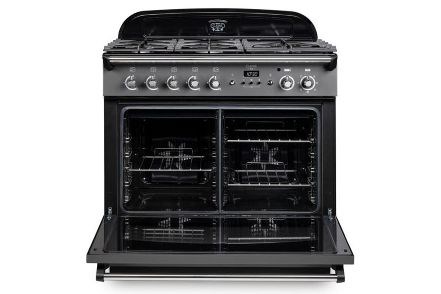 Rangemaster Classic FX 90 Dual Fuel Range Cooker | CLAS90FXDFFMG/B ...