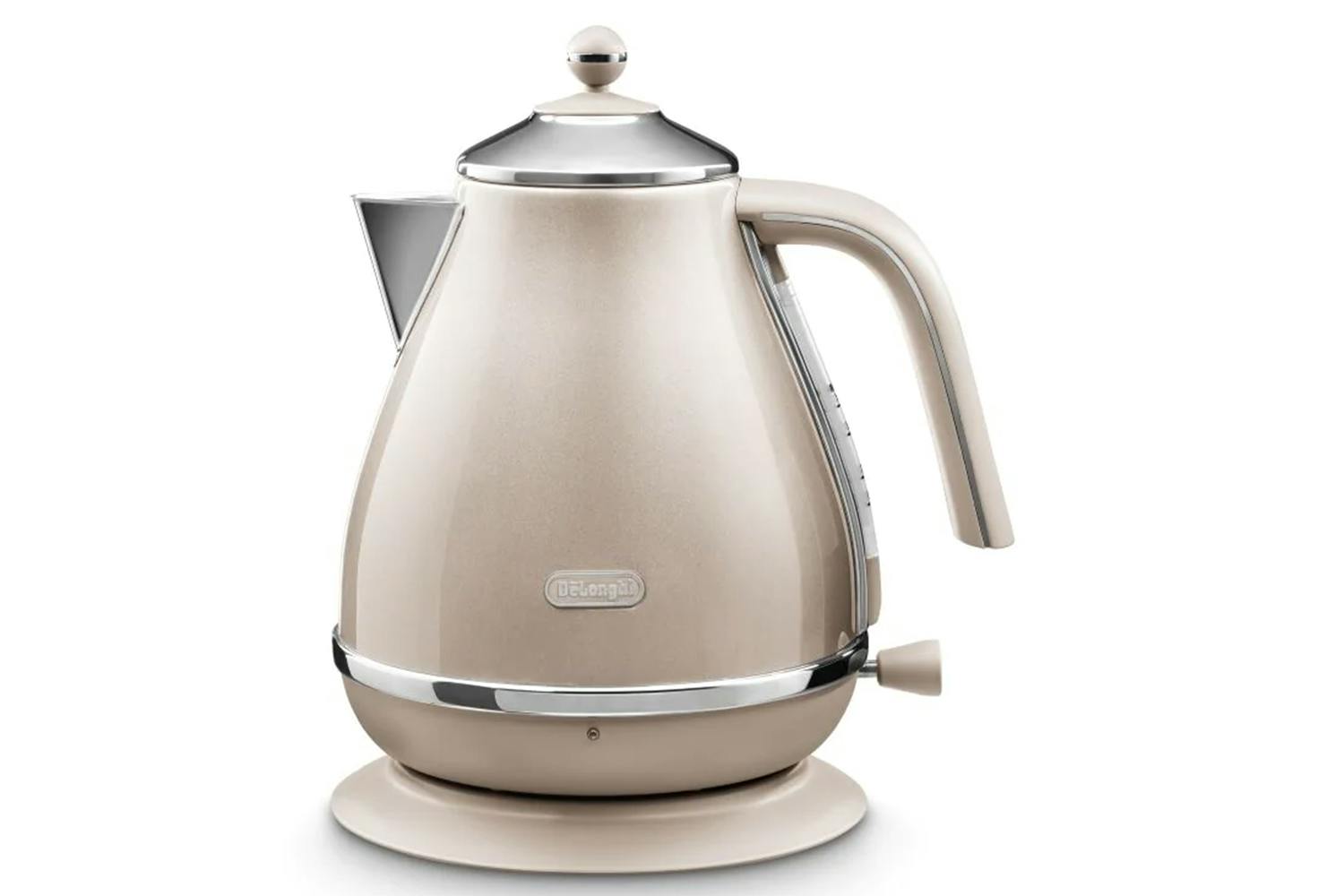 DeLonghi Icona Metallics Kettle KBOT3001BG Beige Ireland
