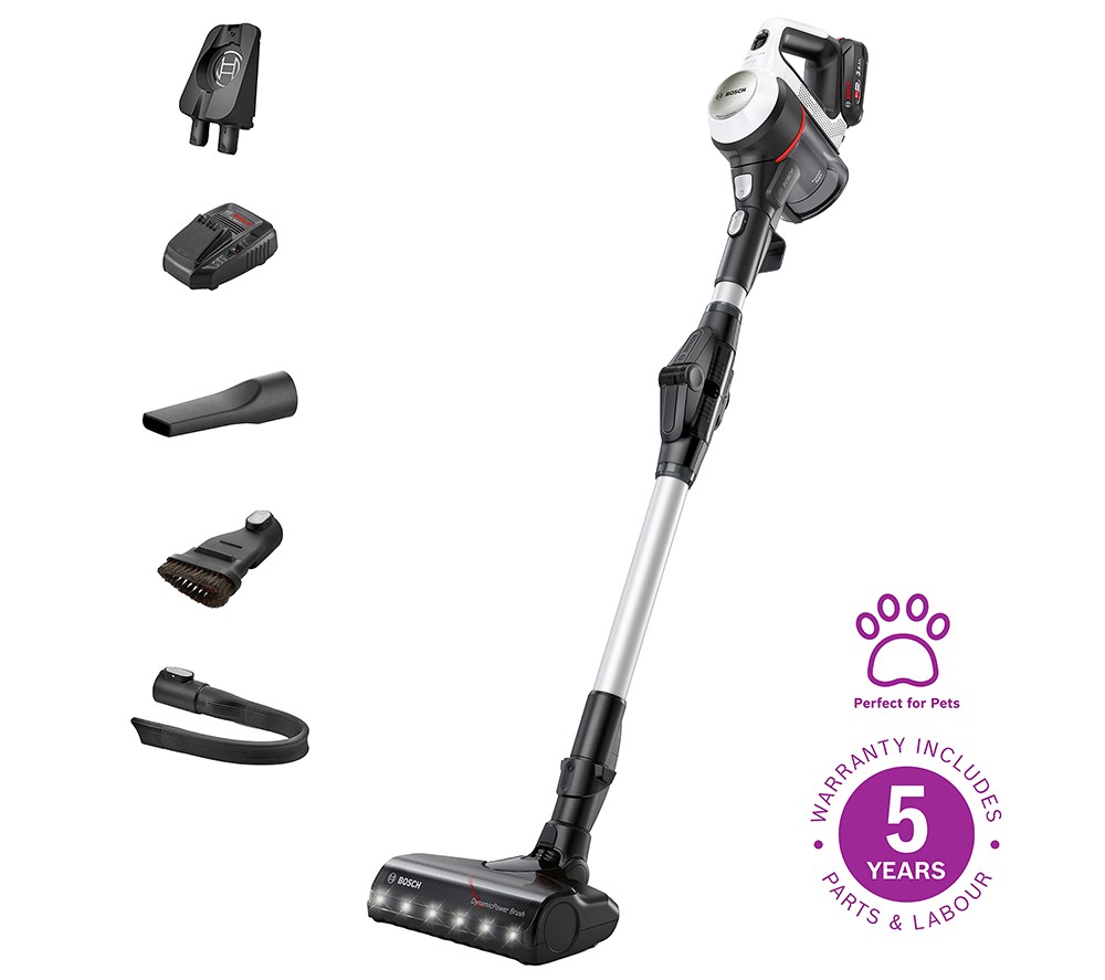 Bosch Rechargeable Unlimited 7 Vacuum Cleaner | BCS712GB | White