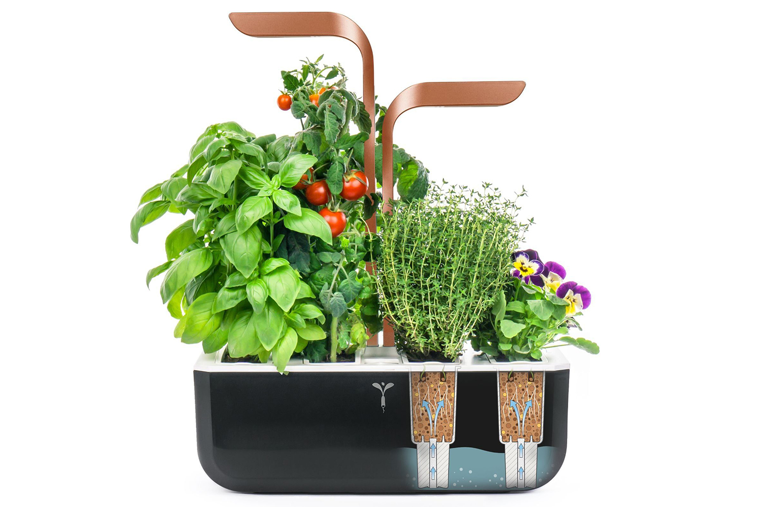 Veritable Smart 4 Slot Indoor Garden Copper Ireland