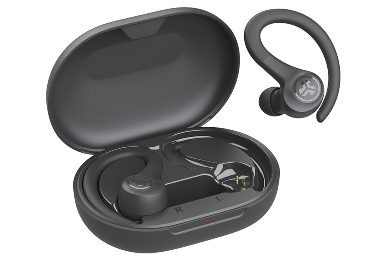 JLab Go Air Sport True Wireless Earbuds Graphite