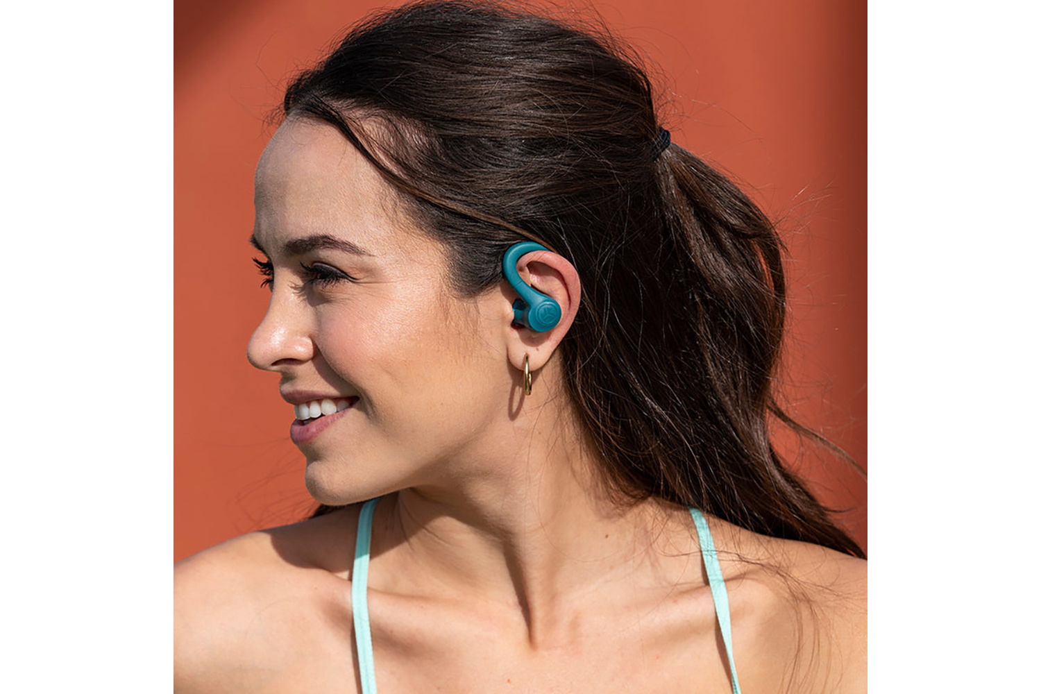 JLab Go Air Sport True Wireless Earbuds Teal