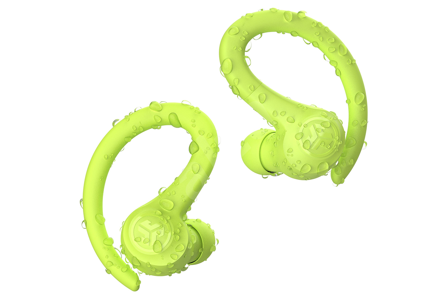 Neon green online earphones