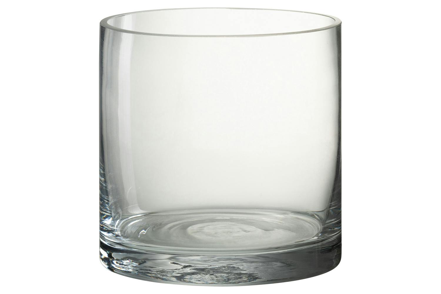 Vola Clear Glass Cylinder Vase | Small | 15 x 15 cm
