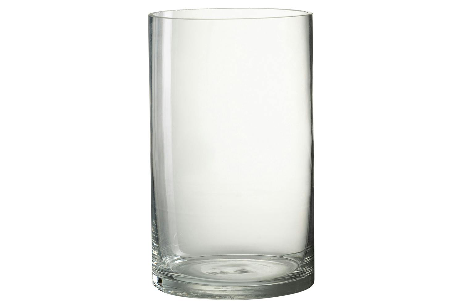 Vola Clear Glass Cylinder Vase | Medium | 15 x 25 cm