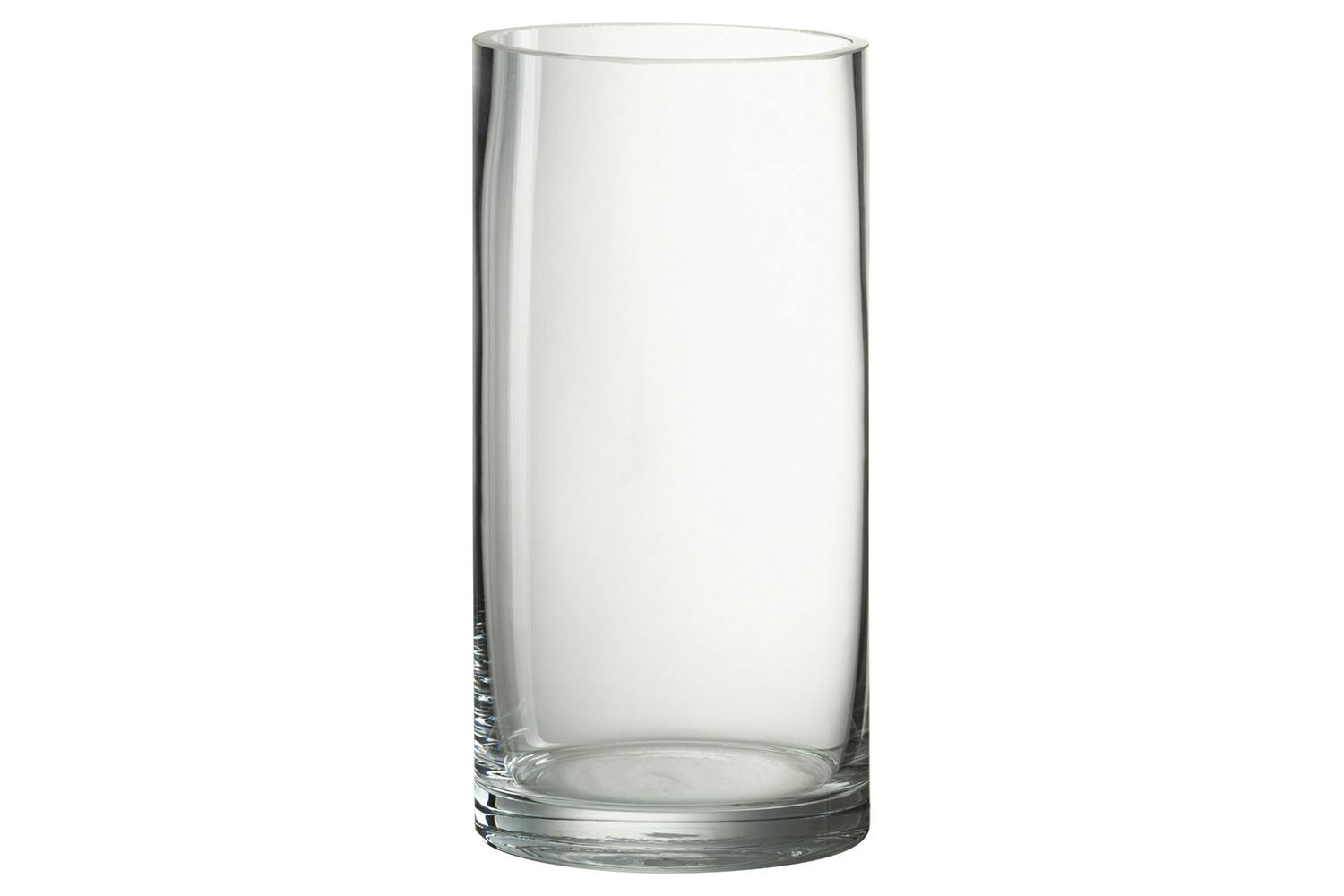 Clear Glass Cylinder Vase | Small | 10 x 20 cm