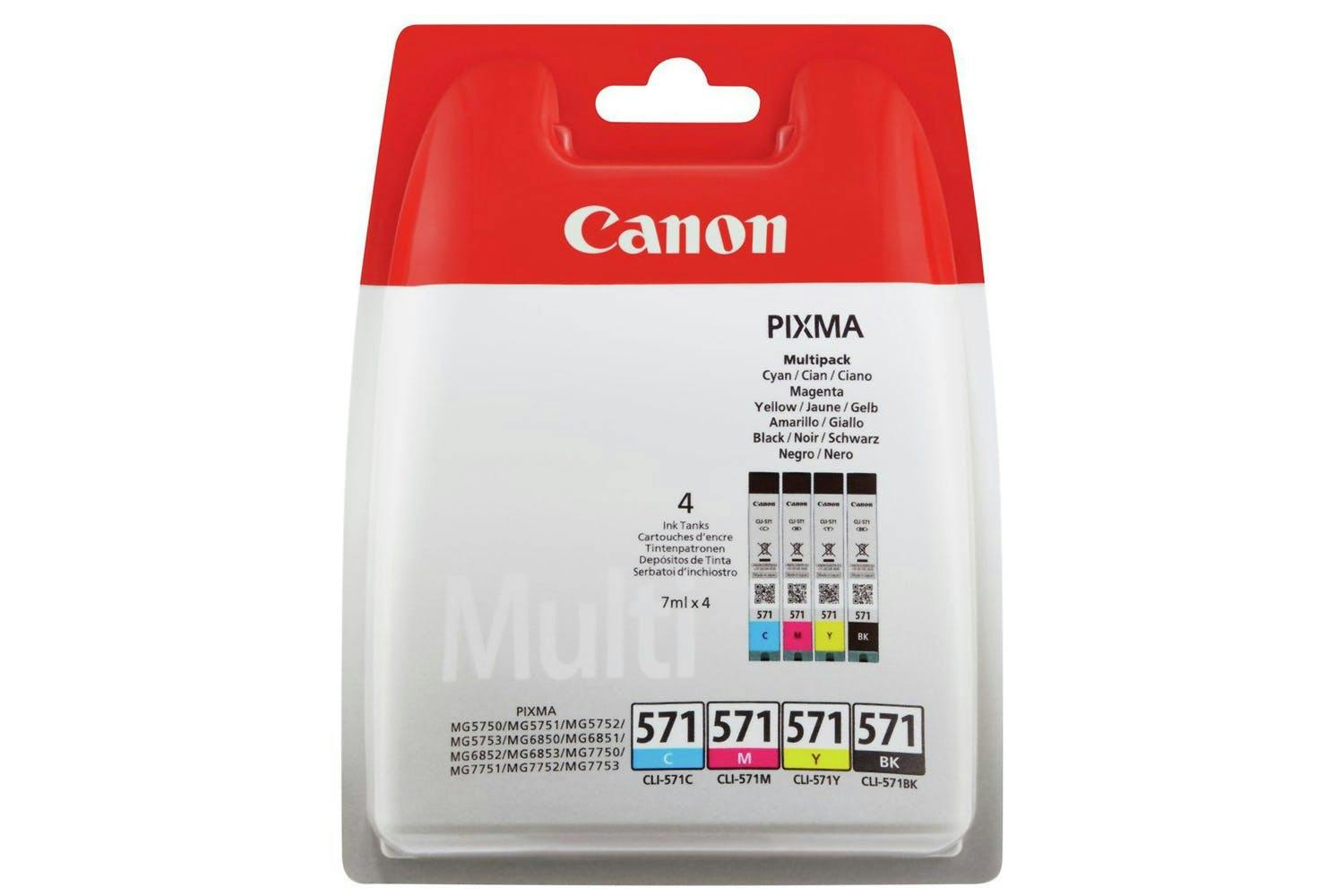 Canon CLI-571 Ink Multipack | 4 Pack