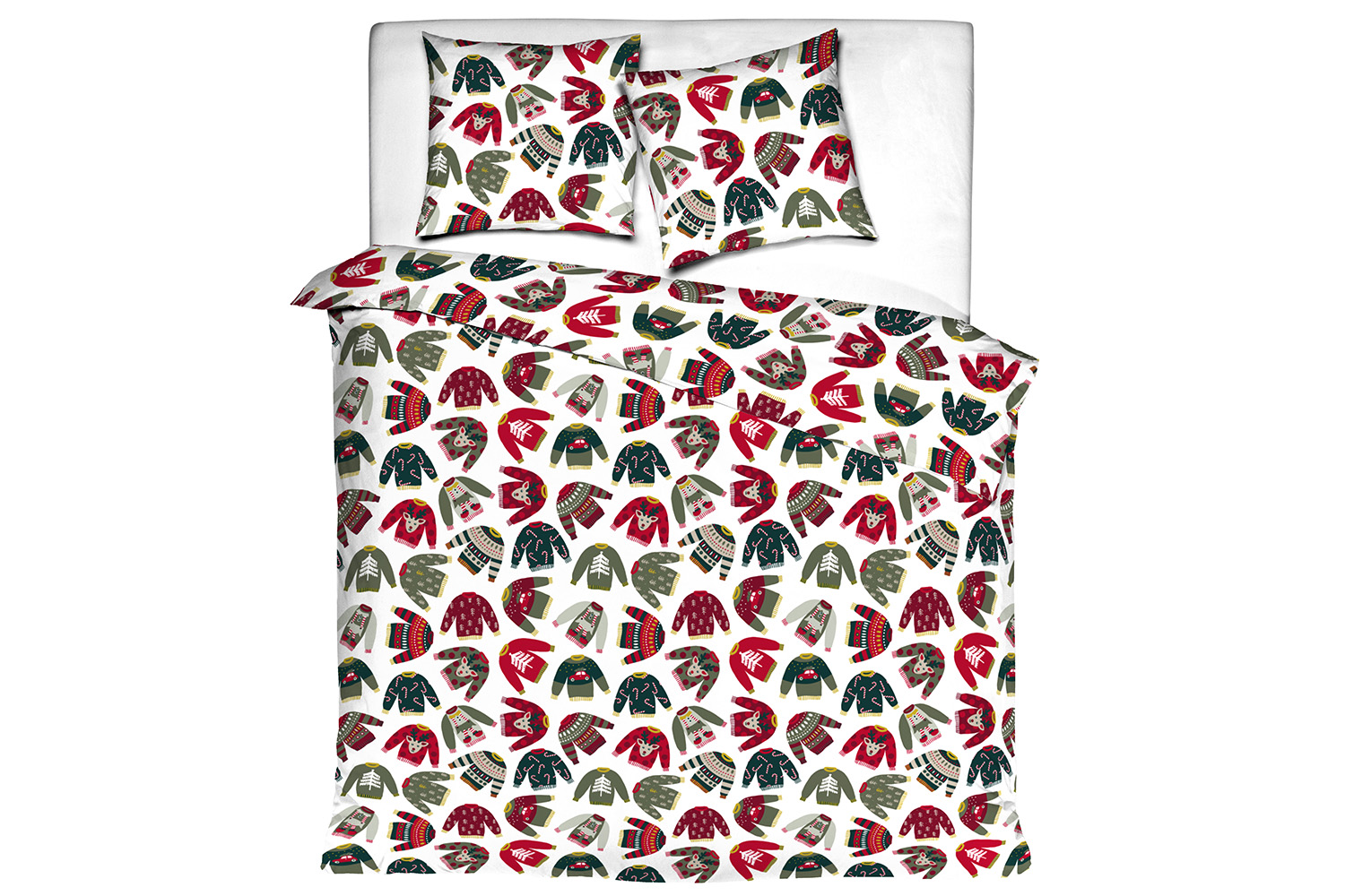 Xmas Jumper Brushed Duvet Cover 