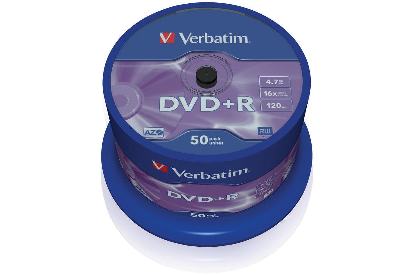 Verbatim DVD+R 50 Pack | 43550