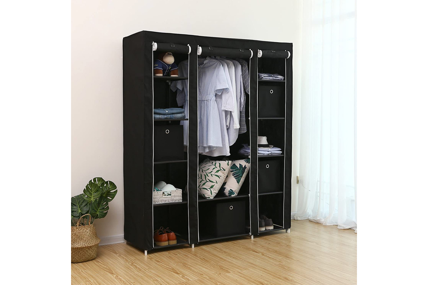 Songmics Portable Clothes Closet | Black