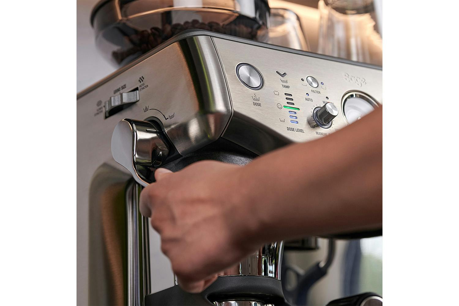 Sage Barista Express Impress Espresso Machine - The Fine Home Studio