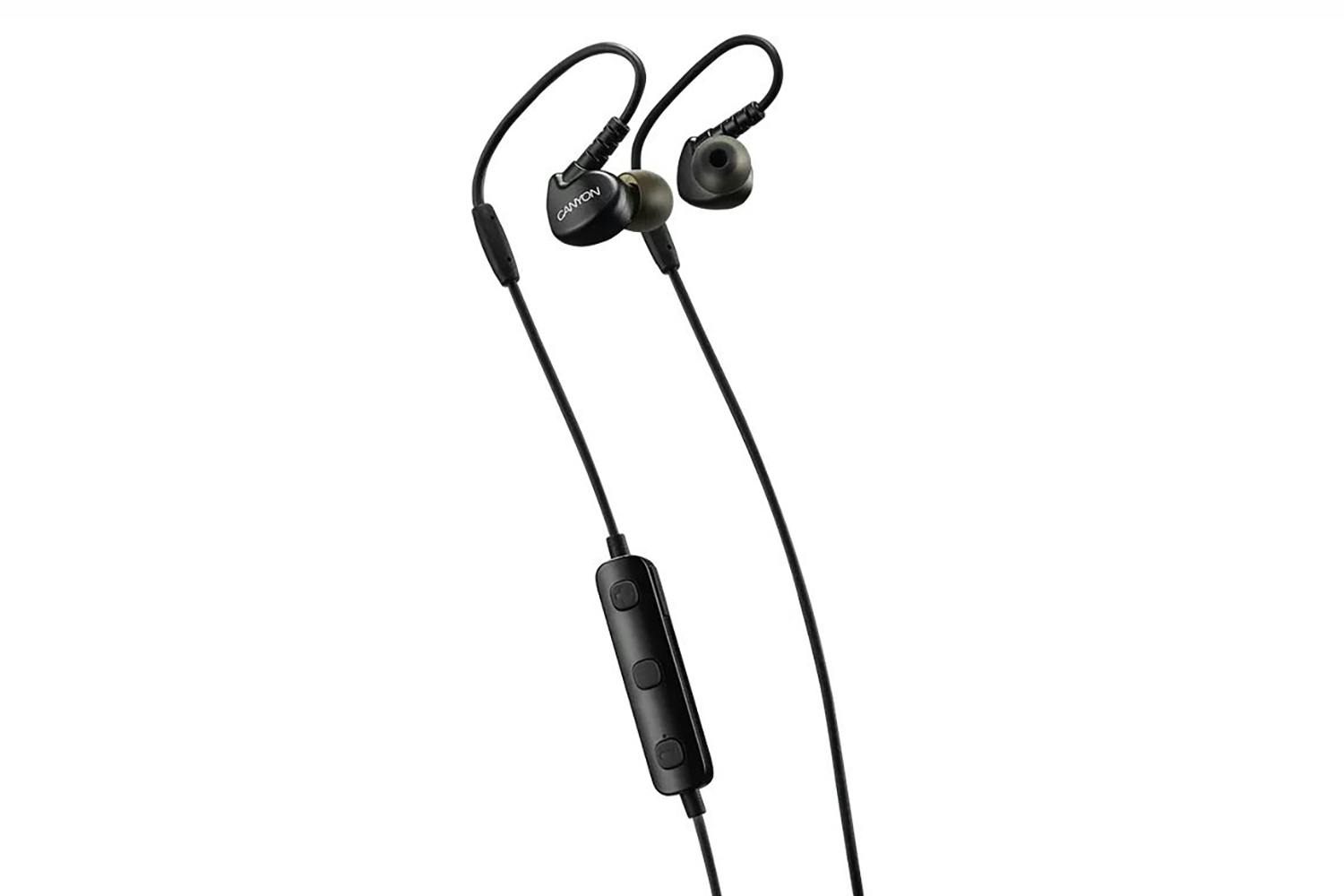 Canyon BTH-1 In-Ear Wireless Headphone, Graphite Black