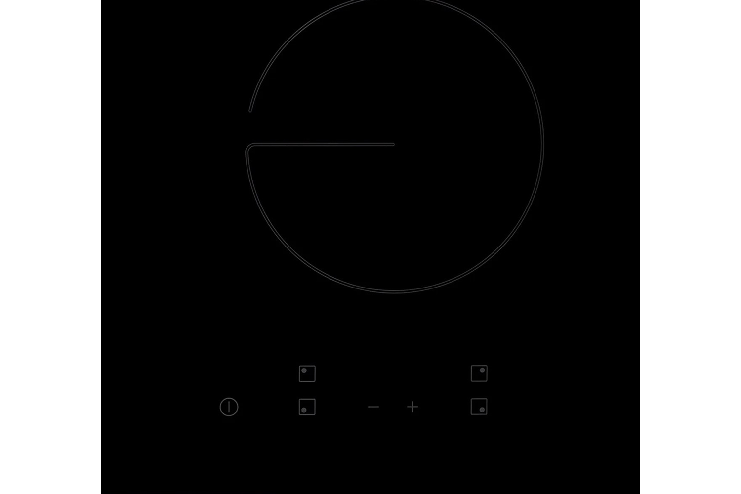 Zanussi Builtin Electric Single Oven and Ceramic Hob ZPV2000BXA