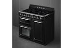 Smeg 100cm Victoria Electric Cooker with Induction Hob | TR103IBL2 | Black