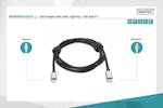 Digitus Lightning to USB-C Data and Charging Cable | 1m | Set of 2