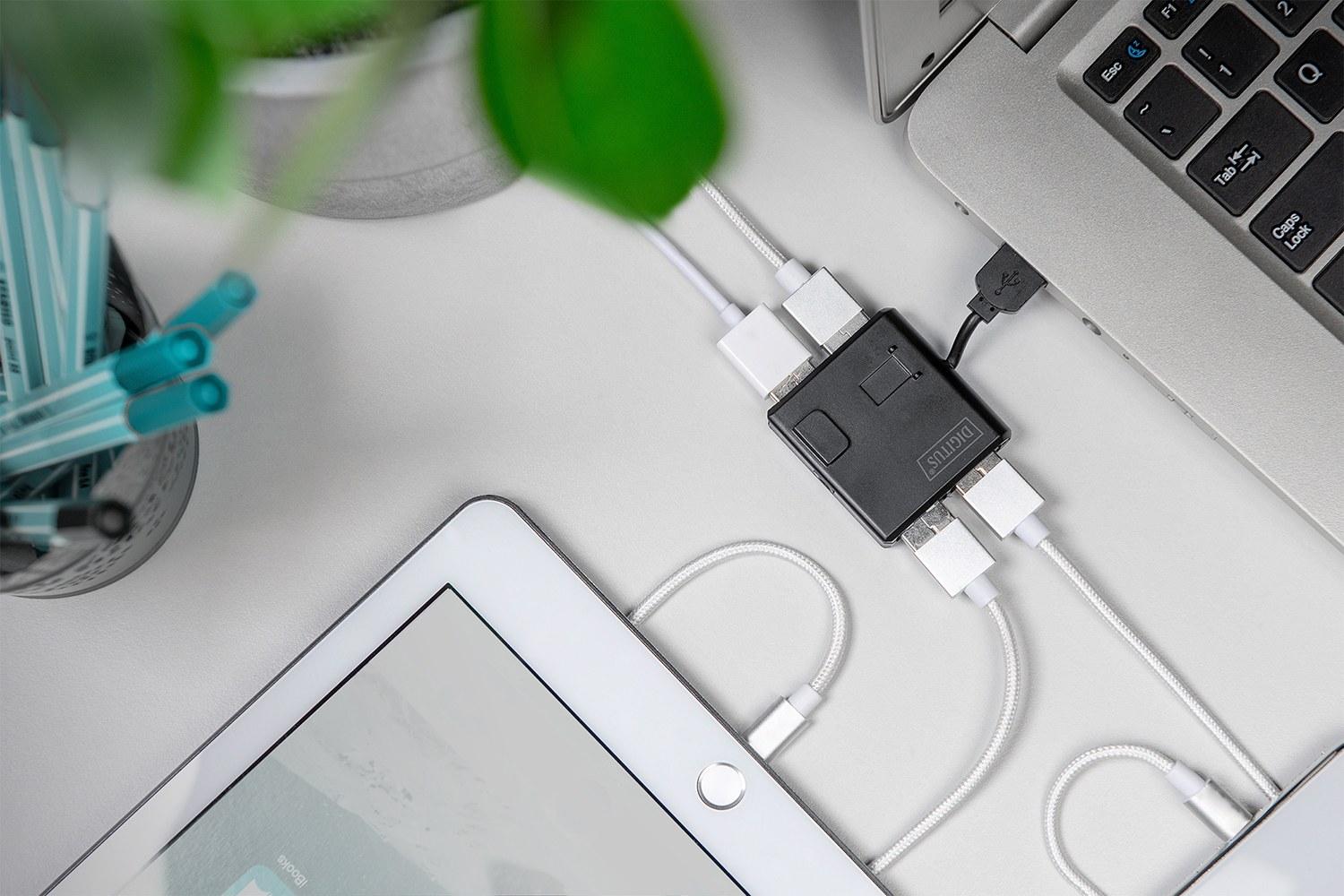 Digitus USB 2.0 4-Port High-Speed Hub