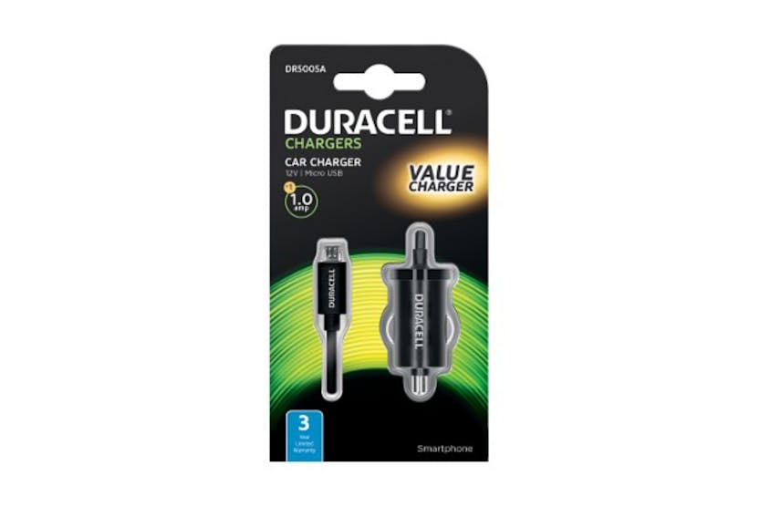 Duracell DR5005A In Car 1A Micro USB Charger | Ireland