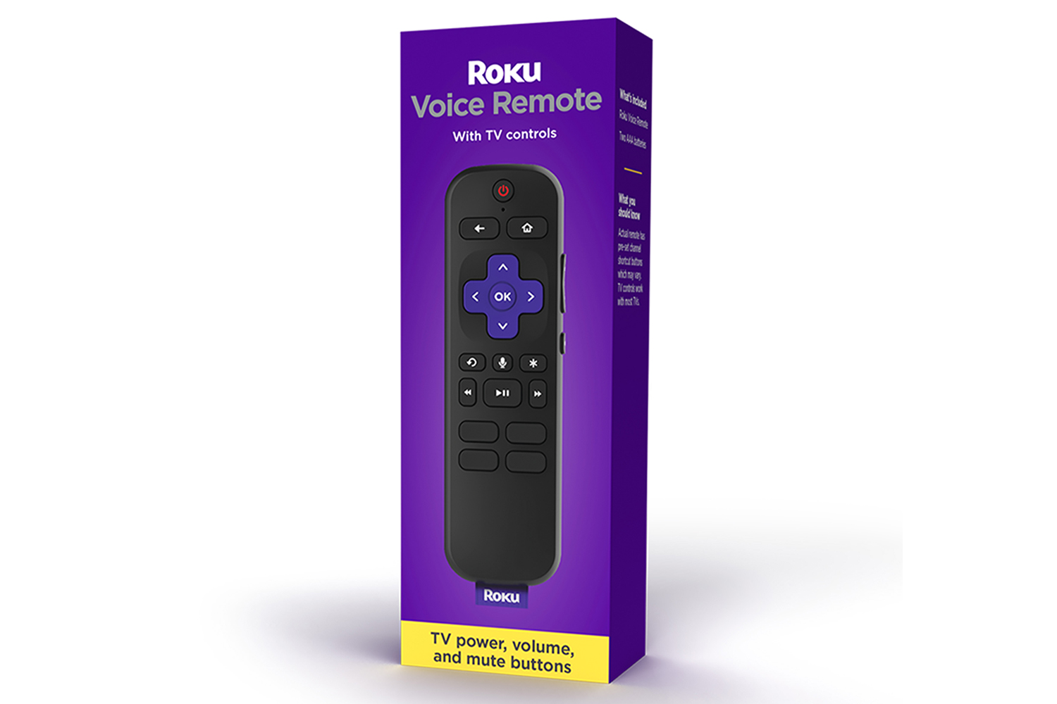 Roku remote volume sales soundbar