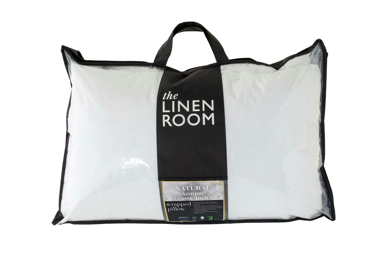 The Linen Room | Nordic Goose Down Wrapped | Pillow