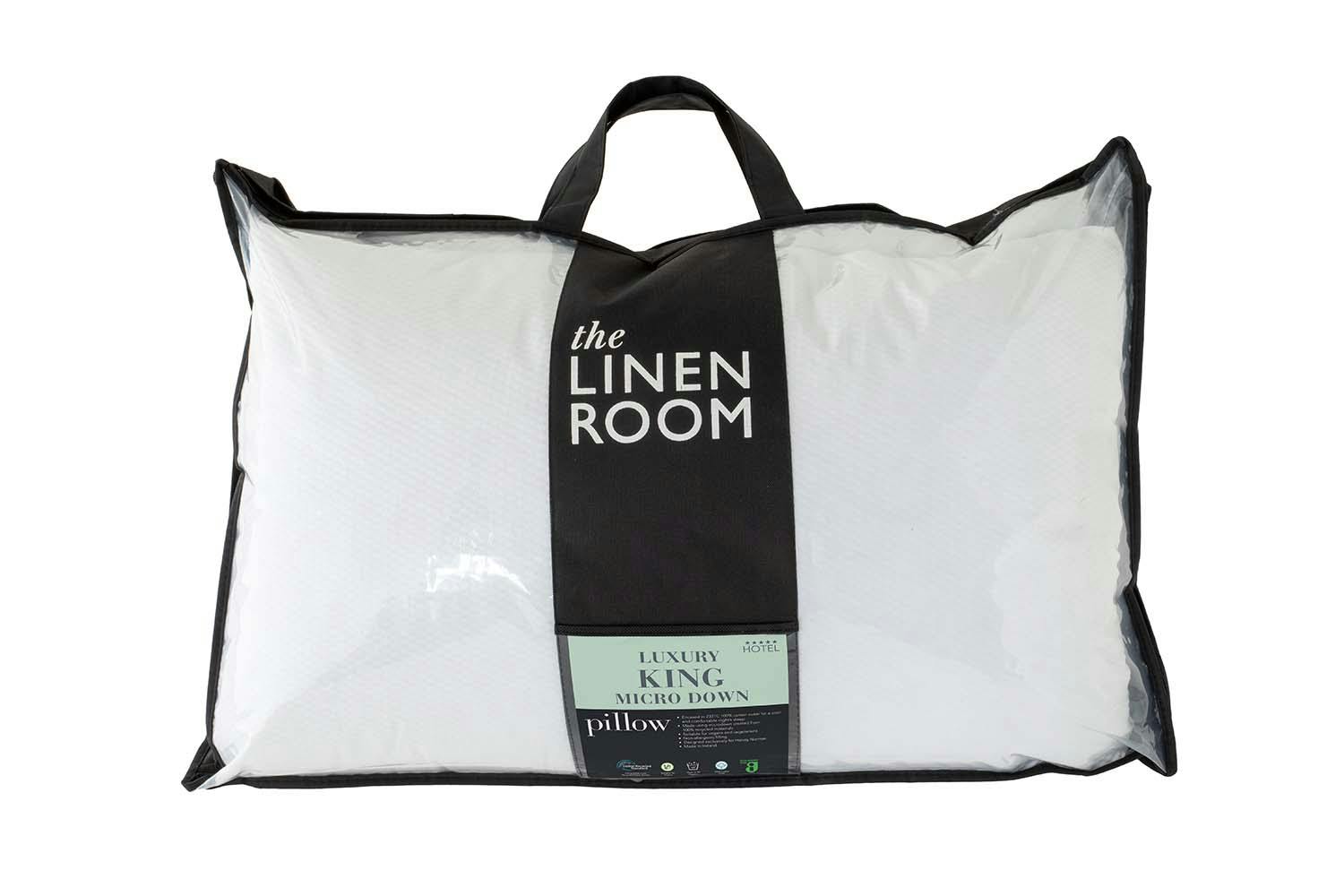 The Linen Room | Luxury Microdown Pillow | King
