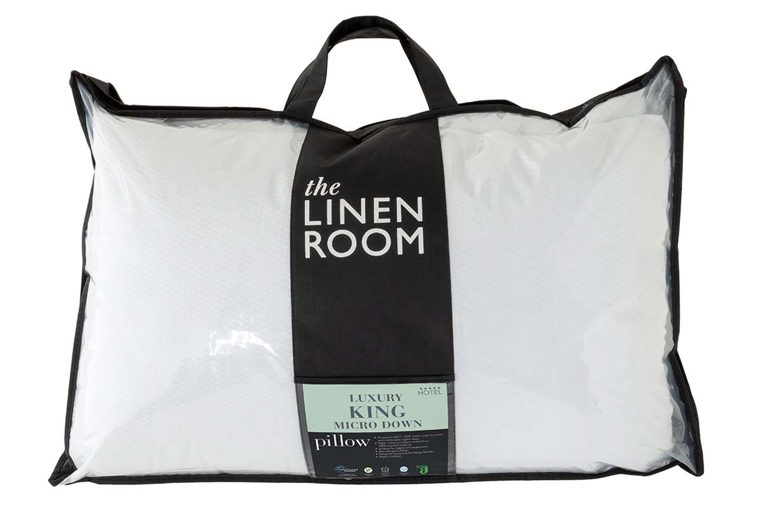 The Linen Room | Luxury Microdown King Pillow