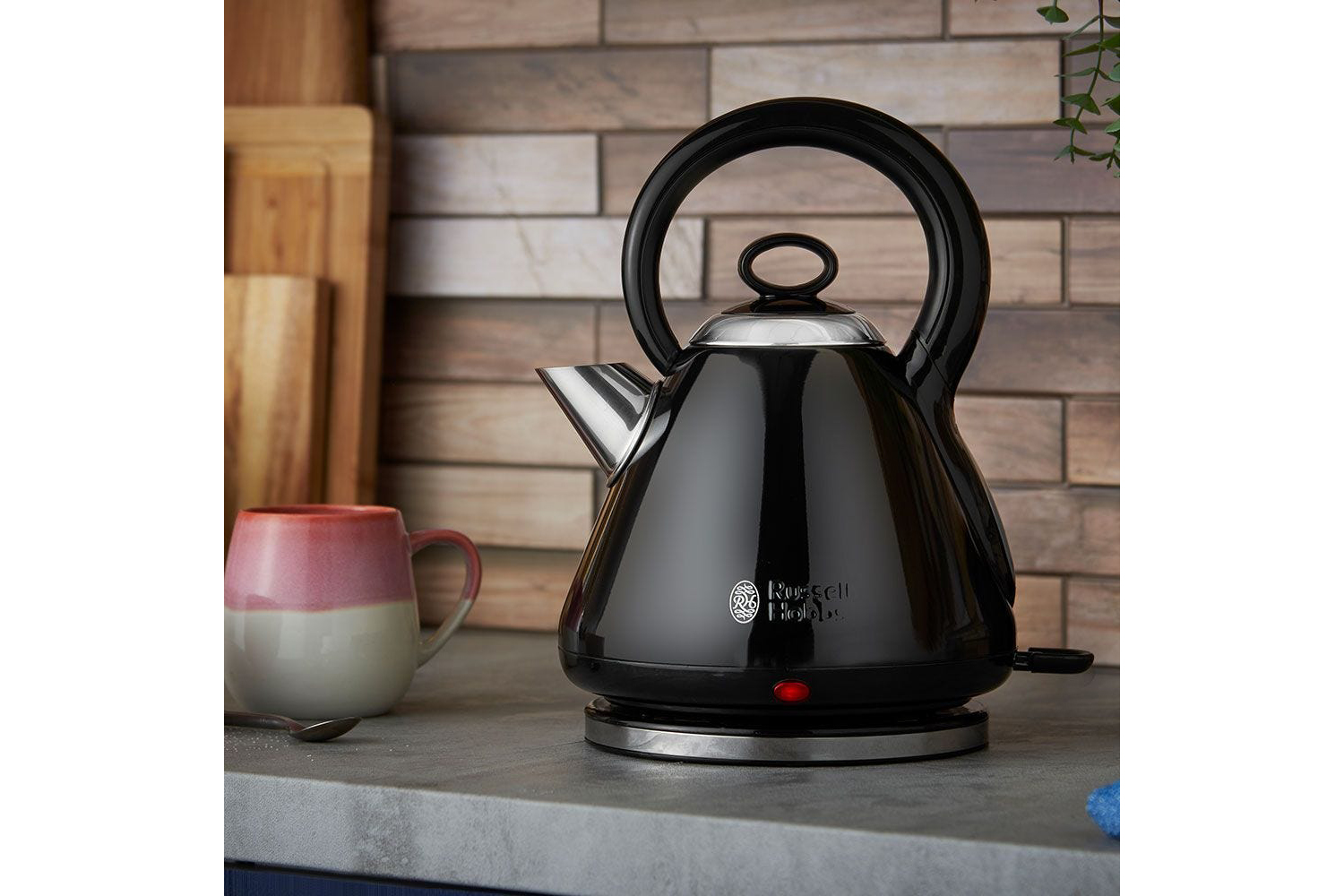 russell hobbs black kettle asda