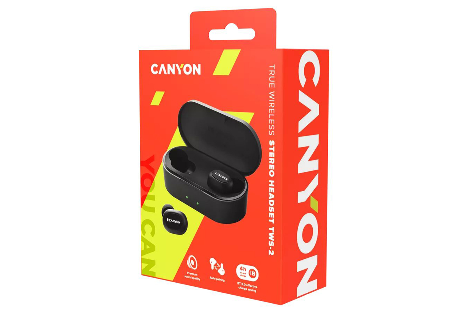 Canyon True Wireless Stereo Headset Black Ireland