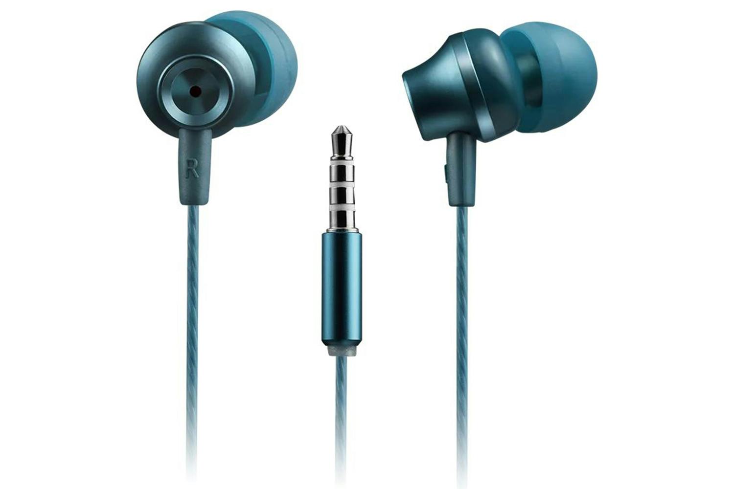 Canyon Jazzy Earphones with Microphone | Blue Green