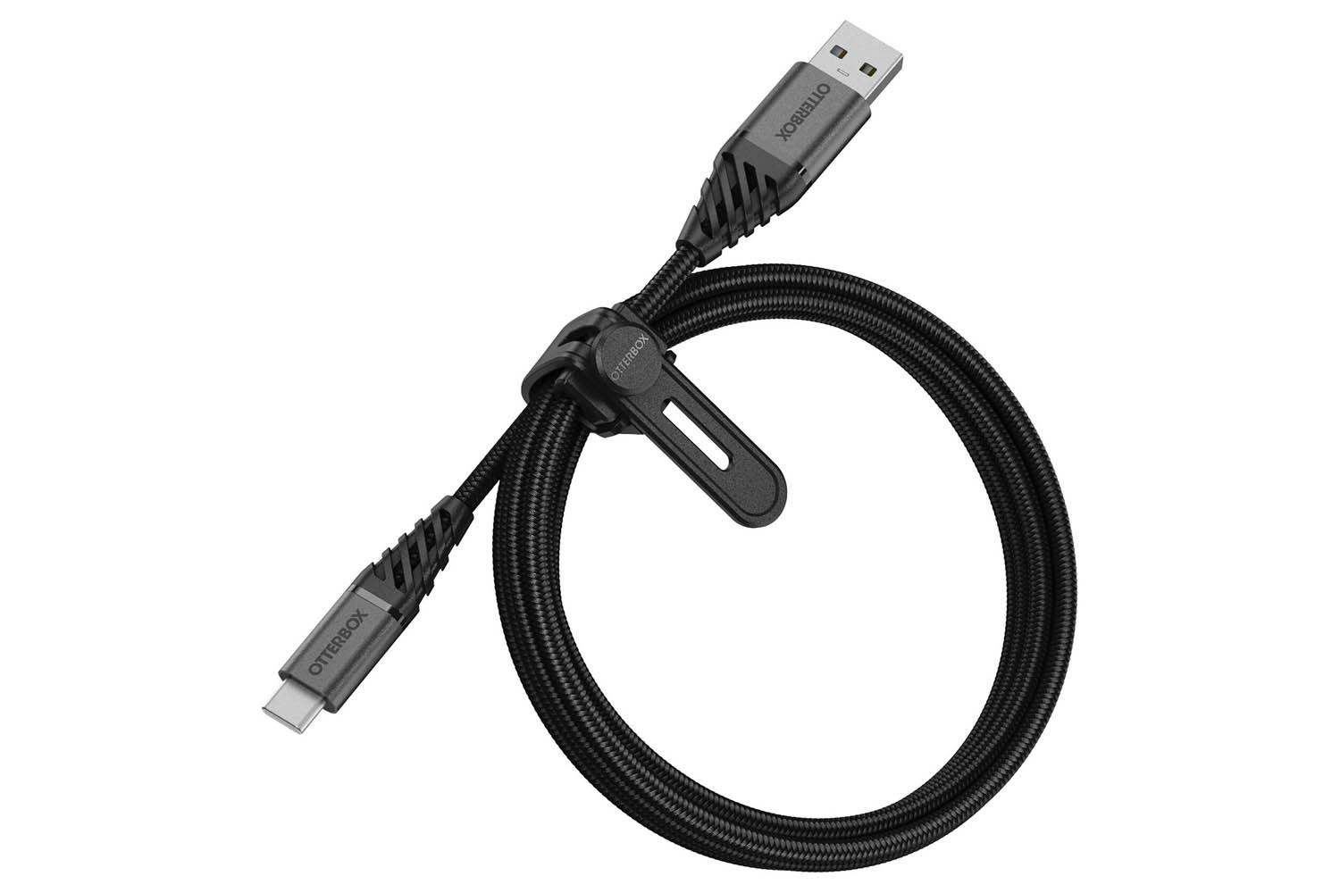 Otterbox Premium USB-C to USB-A Cable | Dark Ash (Black) | 3m