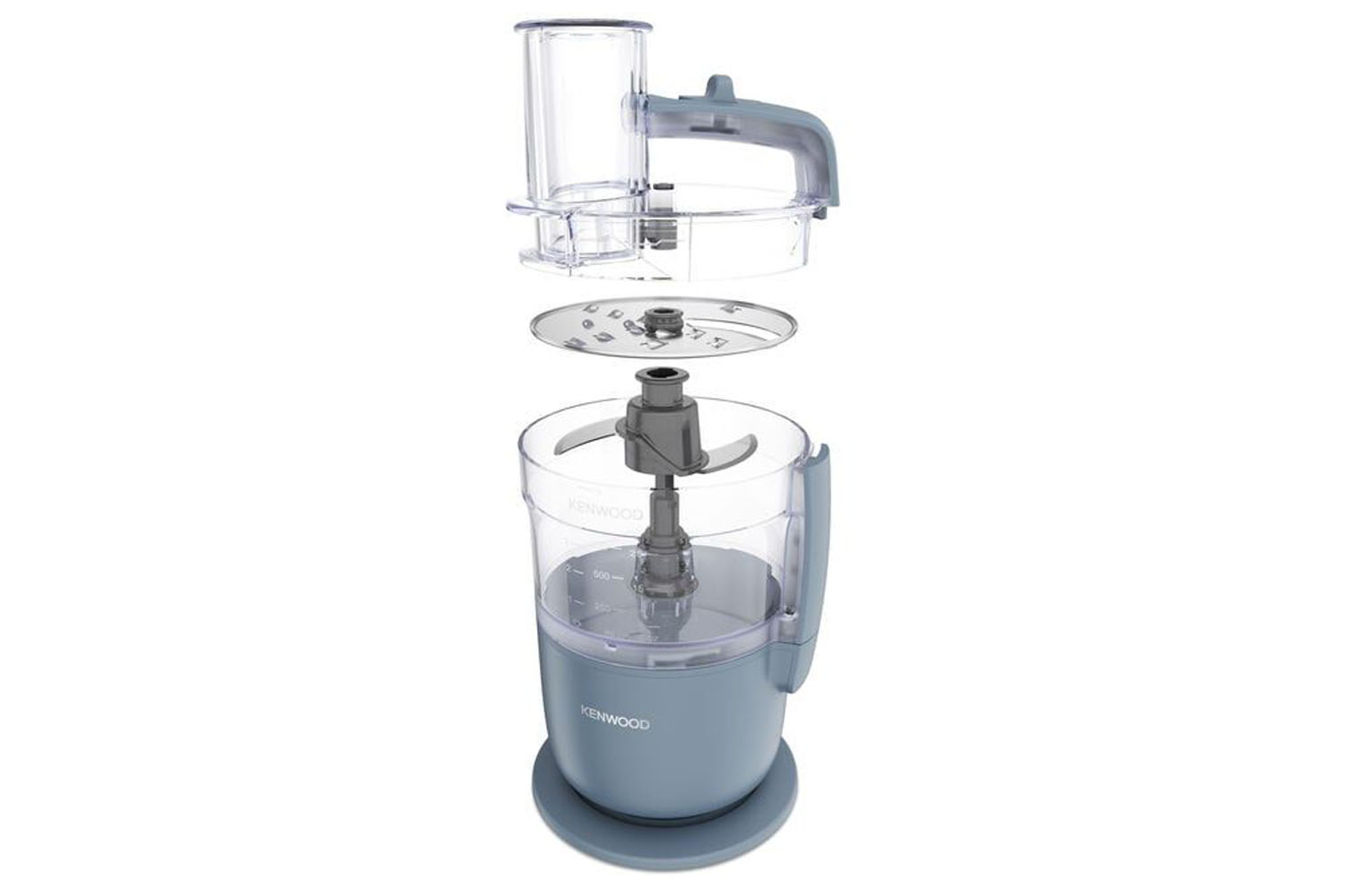 Kenwood 1.3L MultiPro Go Food Processor FDP22.130GY Storm Blue