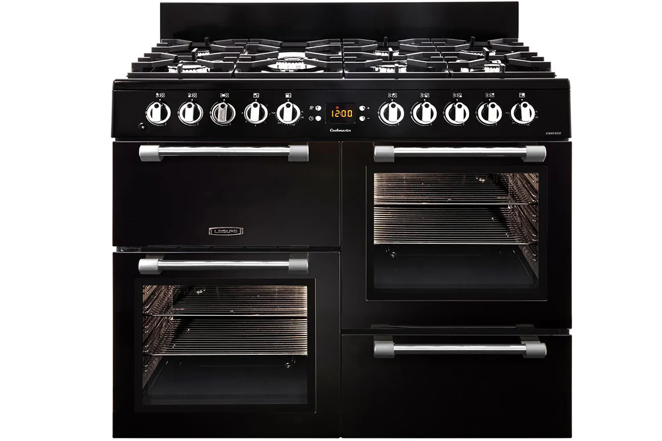 Leisure Cookmaster 100cm Dual Fuel Range Cooker | CK100F232K | Black ...