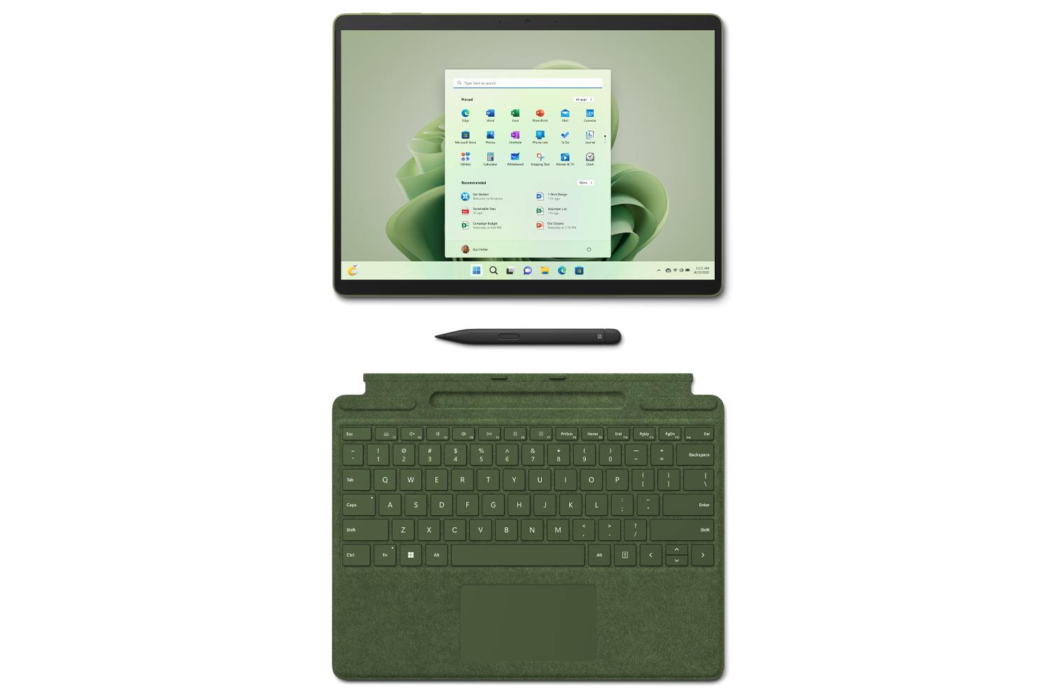 Teclado  Surface Type Cover Black QJW-00012, Compatible con