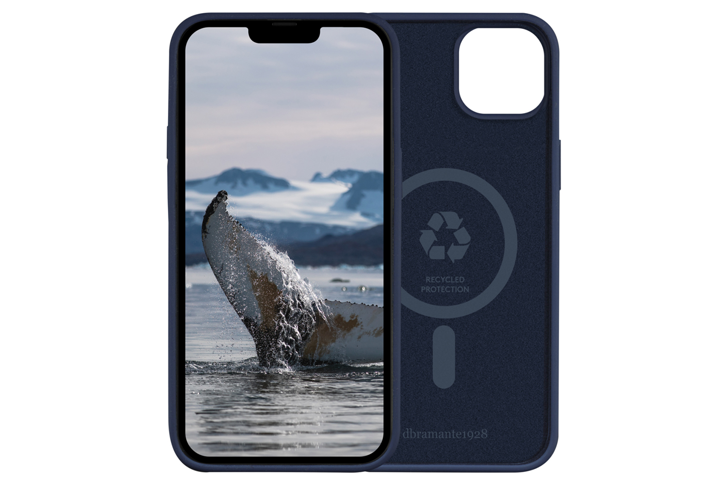 dbramante1928 Monaco iPhone 14 Max Case | Pacific Blue