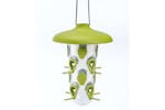 Plastia Robin Birdfeeder Birdbath | Green | 22cm