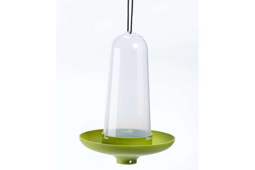 Plastia Robin Birdfeeder Birdbath | Green | 22cm