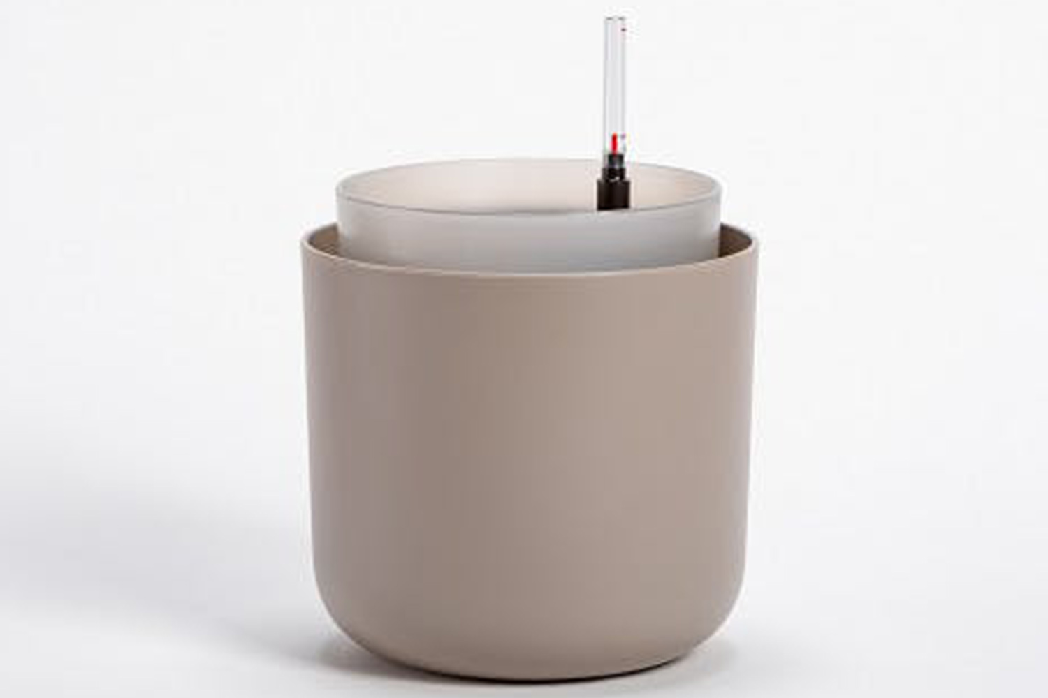 Plastia Tolita Flower Pot | Taupe | 19cm