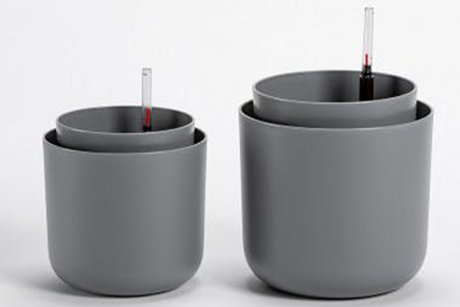 Plastia Tolita Flower Pot | Grey | 19cm